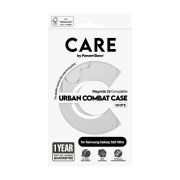 Image de PanzerGlass CARE™ by ® Urban Combat Case Transparent w. White Qi Compatible Samsung Galaxy S25 Ultra coque de protection pour téléphones portables Housse (CRRFUWQG38488)