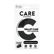 Image de PanzerGlass CARE™ by ® Wallet Case w. Kickstand Samsung Galaxy S25 Ultra coque de protection pour téléphones portables Housse Noir (CRRFEWLG38488)