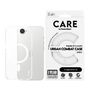 Image de PanzerGlass CARE™ by ® Urban Combat Case Transparent w. White Qi Compatible iPhone New 16e 2026 | 16e coque de protection pour téléphones portables Housse (CRRTPUCG29845)