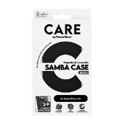 Image de PanzerGlass CARE™ by ® Samba Case Black w. Qi Compatible iPhone New 16e 2026 | 16e coque de protection pour téléphones portables Housse Noir (CRRFBQIG29845)