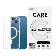 Image de PanzerGlass CARE™ by ® Urban Combat Case Transparent w. White MagSafe iPhone 14 | 13 | Bulk coque de protection pour téléphones portables Housse (BULK1462)