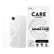Image de PanzerGlass CARE™ by ® Samba Case Transparent w. White Qi Compatible iPhone New 16e 2026 | 16e coque de protection pour téléphones portables Housse (CRRFLCMG29845)