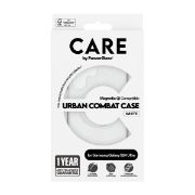 Image de PanzerGlass CARE™ by ® Urban Combat Case Transparent w. White Qi Compatible Samsung Galaxy S24 Ultra coque de protection pour téléphones portables Housse (1155)