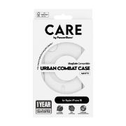 Image de PanzerGlass CARE™ by ® Urban Combat Case Transparent w. White MagSafe iPhone 16 coque de protection pour téléphones portables Housse (1337)