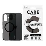 Image de PanzerGlass CARE™ by ® Urban Combat Case Smokey w. Black MagSafe iPhone 16 coque de protection pour téléphones portables Housse Noir (1349)