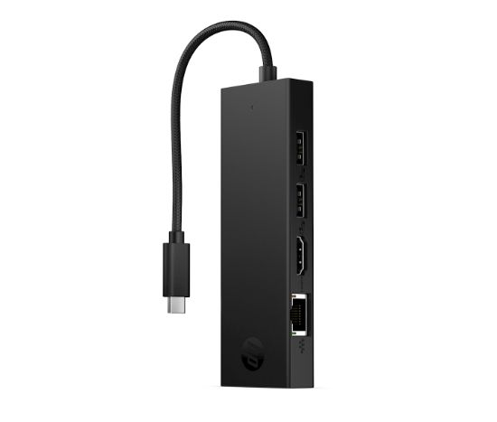 Image de HP Concentrateur HDMI 4K USB-C portable (BR1U0UT)