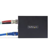 Image de StarTech.com convertisseur de support réseau 2000 Mbit/s 1310 nm Monomode Noir (MCM1110SMLC20)