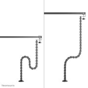 Image de Neomounts Colonne vertébrale - fixation à pince - universel (ADS06-131BL)