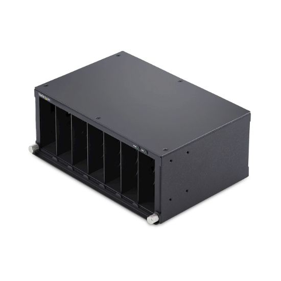 Image de StarTech.com Châssis de Convertisseur de Média Non Géré à 7 Slots pour la Série de Convertisseurs de Média MCM, Isolation Complète de l'Alimentation, Refroidissement A ... (MCM7-MEDIA-CHASSIS)
