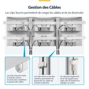 Image de StarTech.com support d'écran plat pour bureau 81,3 cm (32") Blanc (6-MONITOR-ARM-A)