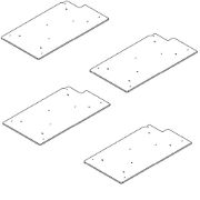 Image de DELL accessoire de racks Panneau de remplissage (325-BFWY)