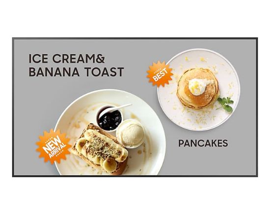 Image de Samsung Écran d'affichage dynamique Écran plat de signalisation numérique 81,3 cm (32") LCD Wifi 400 cd/m² Noir Tizen 7.0 (LH32QMCEBGCXEN)