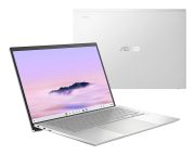 Image de ASUS Chromebook Plus Enterprise CB54 CB5403CMA-QM0917 Intel Core Ultra 7 155U 35,6 cm (14") WQXGA 16 Go LPDDR5x-SDRAM 256 Go SSD Wi-Fi 6E (802.11ax) ChromeOS Belge Argent (90NX0791-M01460)