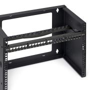 Image de StarTech.com Panneau de Brassage Keystone Vierge 24 Ports 1U avec Barre de Gestion des Câbles, Panneau Patch Cat6 Monté en Rack pour Prises Réseau Ethernet RJ45 UTP (C6PANELUTP241UCM)