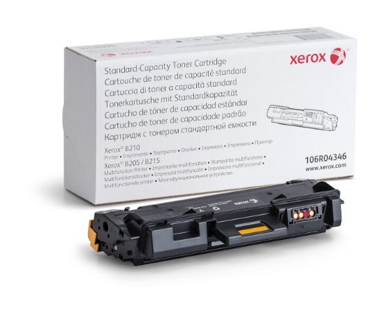 Image de Xerox Cartouche de toner Noir de Capacité standard Imprimante ® B210, Imprimante multifonction ® B205?/? ® B215 (1500 pages) - (106R04346)