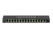 Image de NETGEAR commutateur réseau Géré Gigabit Ethernet (10/100/1000) Connexion Ethernet, supportant l'alimentation via ce port (PoE) Noir (GS316EP-100PES)