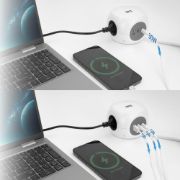 Image de ACT multiprise 1,5 m 3 sortie(s) CA Intérieure Blanc (AC2420)