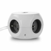 Image de ACT multiprise 1,5 m 3 sortie(s) CA Intérieure Blanc (AC2425)