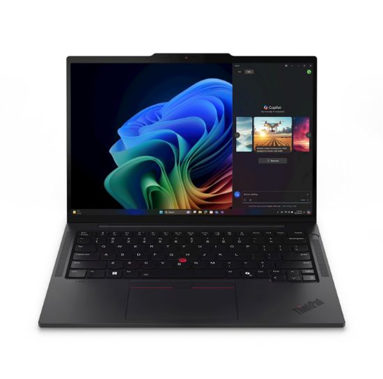 Image de Lenovo ThinkPad T14s Gen 6 (AMD) Copilot+ PC AMD Ryzen AI 7 PRO 360 Ordinateur portable 35,6 cm (14") WUXGA 32 Go LPDDR5x-SDRAM 1 To SSD Wi-Fi 7 (802.11be) Windows 11 Pro Belg ... (21M1000GMH)