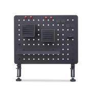 Image de StarTech.com Panneau Perforé à Pinces avec Accessoires, 42 x 32cm, Panneau Perforé en Acier, Organisateur de Rangement de Bureau, Panneau Perforé à Fixer sur un Burea ... (1612B-DESK-PEGBOARD)