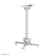 Image de Neomounts Support de plafond pour vidéoprojecteur - h60.5-90.5 cm - installation facile - orientable (CL25-540WH1)