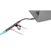 Image de BakkerElkhuizen USB-C Hub 7-in-1 (3A+4C), 7 connexions, un design élégant, un câble flexible et qui reste froid pendant l'utilisation. (BNECHUB3A4C)