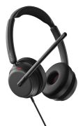 Image de Lenovo casque Avec fil Arceau Bureau/Centre d'appels USB Type-C / USB Type-A Noir (4Z21P85373)
