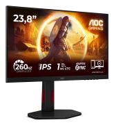 Image de AOC G4 écran plat de PC 60,5 cm (23.8") 1920 x 1080 pixels Full HD LED Noir, Rouge (24G4ZR)