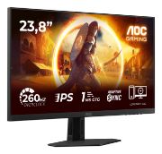 Image de AOC G4 écran plat de PC 60,5 cm (23.8") 1920 x 1080 pixels Full HD LED Noir, Rouge (24G4ZRE)