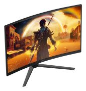 Image de AOC G4 écran plat de PC 80 cm (31.5") 1920 x 1080 pixels Full HD LED Noir, Rouge (C32G42ZE)