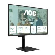 Image de AOC écran plat de PC 68,6 cm (27") 2560 x 1440 pixels Quad HD LED Noir (Q27P4CV)