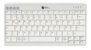 Image de BakkerElkhuizen UltraBoard 950 V2 clavier Maison USB + Bluetooth QWERTY Anglais britannique Gris foncé, Gris clair (BNEU950WV2UK)
