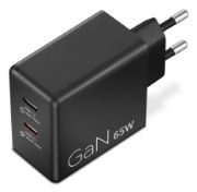 Image de Lenovo adaptateur de puissance & onduleur Intérieur & extérieur 65 W Noir (40AW065BEU)