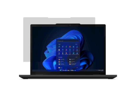 Image de Lenovo filtre anti-reflets pour écran et filtre de confidentialité 33,8 cm (13.3") Ordinateur portable Filtre de confidentialité sans bords pour ordinateur (4XJ1U03941)