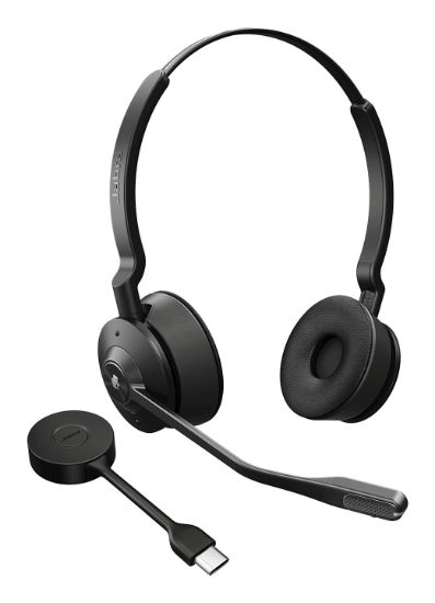 Image de Jabra Engage 55 SE Casque Sans fil Arceau Bureau/Centre d'appels Noir (9659-470-111)