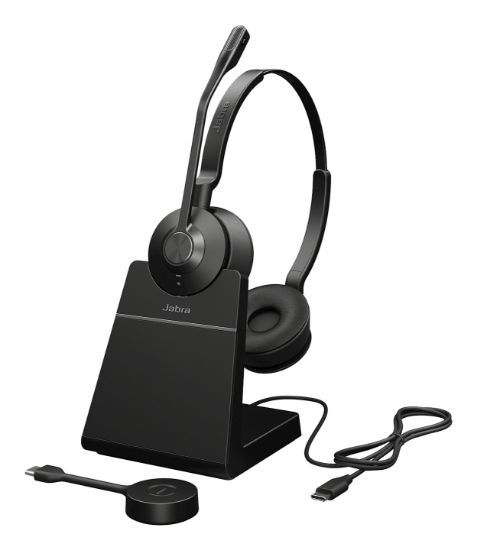Image de Jabra Engage 55 SE Casque Sans fil Arceau Bureau/Centre d'appels Noir (9659-435-111)