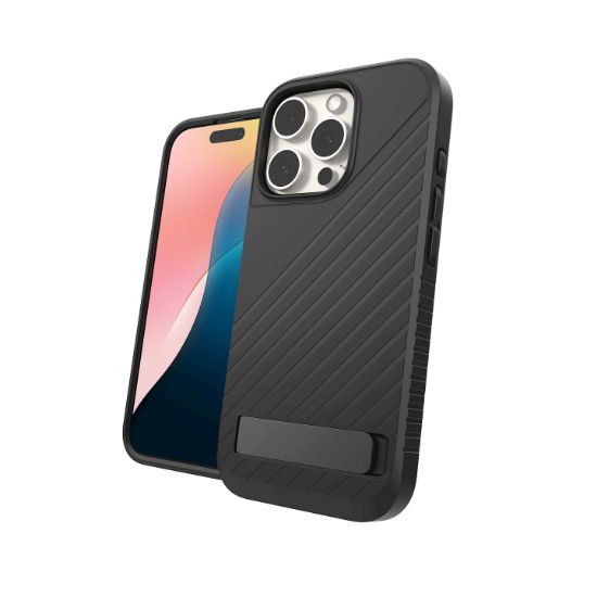 Image de ZAGG Denali Snap w/Kickstand coque de protection pour téléphones portables 16 cm (6.3") Housse Noir (702315252)