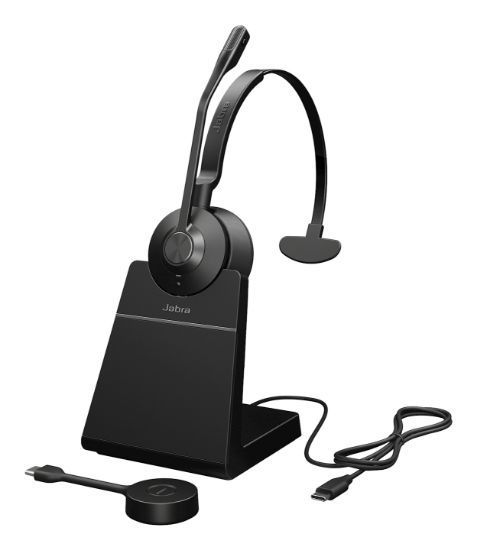 Image de Jabra Engage 55 SE Casque Sans fil Arceau Bureau/Centre d'appels Noir (9653-435-111)