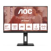 Image de AOC E3 écran plat de PC 68,6 cm (27") 3840 x 2160 pixels 4K Ultra HD LED Noir (U27E3UF)