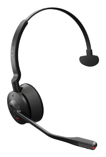 Image de Jabra Engage 55 SE Casque Sans fil Arceau Bureau/Centre d'appels Noir (9653-410-111)