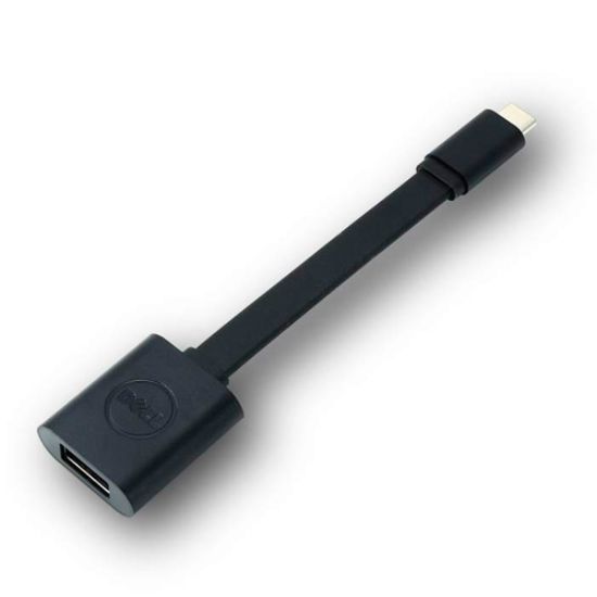 Image de DELL câble USB USB 3.2 Gen 1 (3.1 Gen 1) 0,132 m USB C USB A Noir (DBQBJBC054)