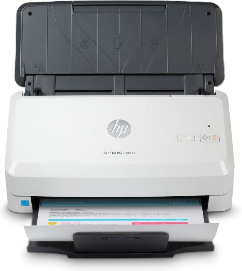 Image de HP Scanjet Pro 2000 s2 Sheet-feed Scanner Alimentation feuille à feuille de scanner 600 x 600 DPI A4 Noir, Blanc (6FW06A#B19)