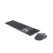 Image de DELL KM7321W clavier Souris incluse Bureau RF sans fil + Bluetooth AZERTY Belge Gris, Titane (KM7321WGY-BEL)
