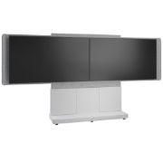 Image de Middle Atlantic Products support pour téléviseur 139,7 cm (55") Gris, Argent, Blanc (FM-DS-6675FS-GD8W)