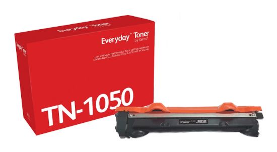 Image de Toner Noir Everyday™ de Xerox compatible avec Brother TN1050, Capacité standard (006R04861)