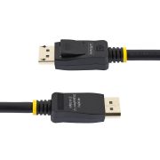 Image de StarTech.com Câble DisplayPort Certifié VESA de 2m - Lot de 10 - Cordon DisplayPort 1.2 avec Loquets, 4K 60Hz UHD, Câble DP à DP pour Moniteur, Connecteurs DP à Loquets (DISPL2M10PK)