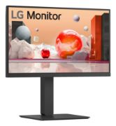 Image de LG 24BA650 écran plat de PC 60,5 cm (23.8") 1920 x 1080 pixels Full HD LED Noir (24BA650-B.AEU)