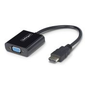 Image de StarTech.com Adaptateur HDMI vers VGA, Convertisseur Vidéo Actif pour Ordinateur Portable/Bureau, 1920x1080 (1080p), Source HDMI vers Moniteur/Affichage/Projecteur VGA (HD2VGAE3)