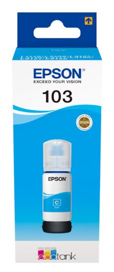 Image de Epson 103 EcoTank Cyan ink bottle (WE) (C13T00S24A10)