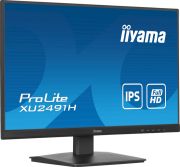 Image de iiyama ProLite écran plat de PC 60,5 cm (23.8") 1920 x 1080 pixels Full HD LED Noir (XU2491H-B1)